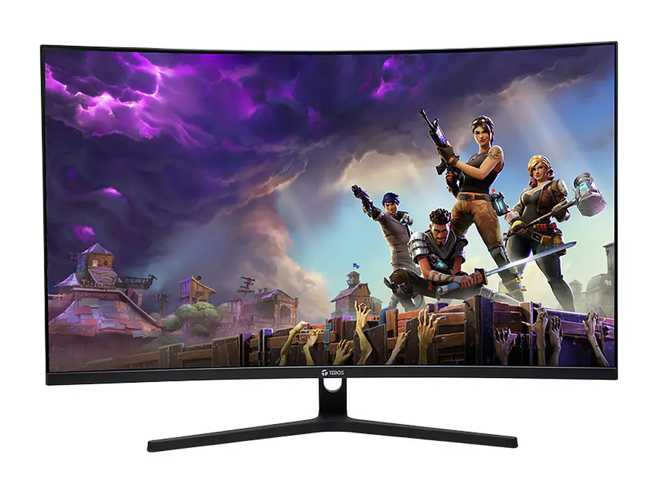 TEROS TE-3218G - Monitor curvo gaming, 31.5