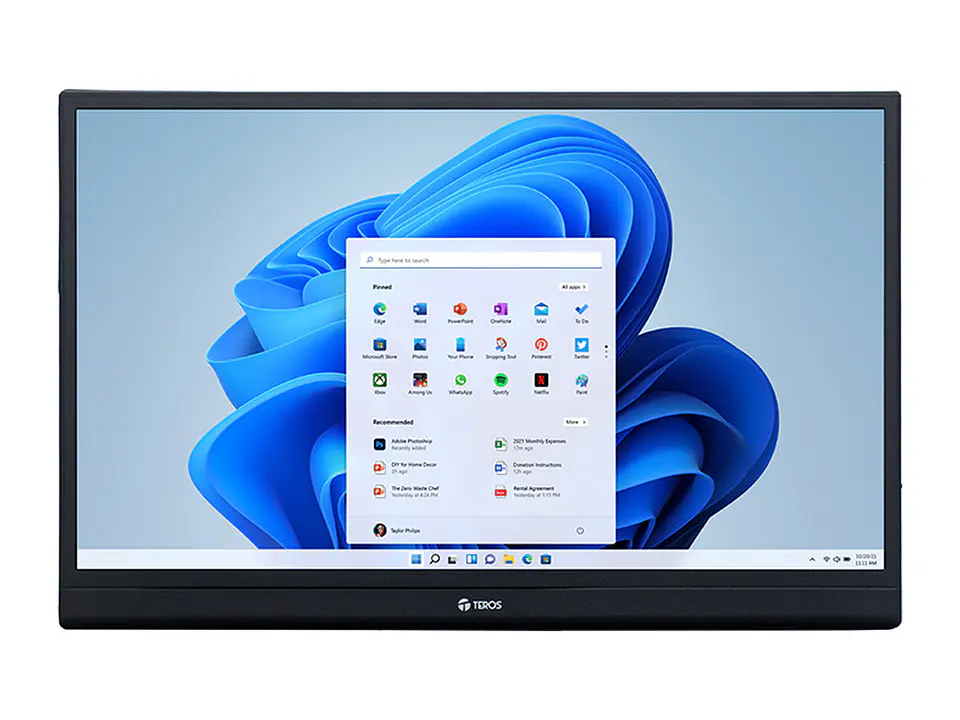 TEROS TE-1501S - Monitor portátil, 15.6