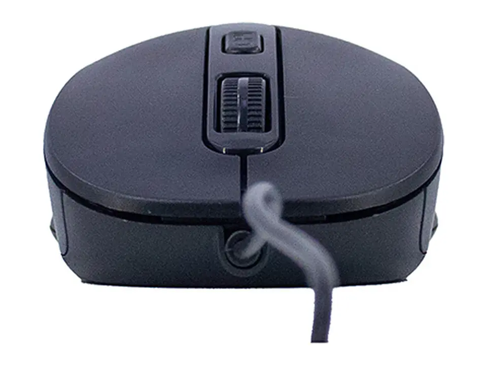 TEROS TE-1229S - Mouse óptico, USB, 4 botones, negro 4