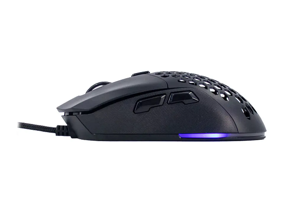 TEROS TE-1232G - Mouse gamer, DPI hasta 7200, RGB, 7 botones, óptico, negro 2