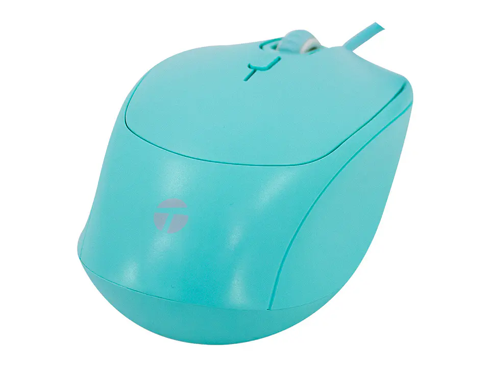 TEROS TE-1227S - Mouse óptico, 800-1200-1600 DPI, USB, 4 botones, color verde 2