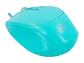 TEROS TE-1227S - Mouse óptico, 800-1200-1600 DPI, USB, 4 botones, color verde - Miniatura 5