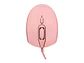 TEROS TE-1226S - Mouse Óptico, 800-1200-1600 DPI, USB, 4 Botones, Color Rosado - Miniatura 2