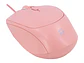 TEROS TE-1226S - Mouse Óptico, 800-1200-1600 DPI, USB, 4 Botones, Color Rosado - Miniatura 3