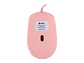 TEROS TE-1226S - Mouse Óptico, 800-1200-1600 DPI, USB, 4 Botones, Color Rosado - Miniatura 4