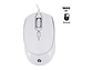 TEROS TE-1225S - Mouse óptico, 800-1200-1600 DPI, USB, 4 botones, color blanco - Miniatura 1
