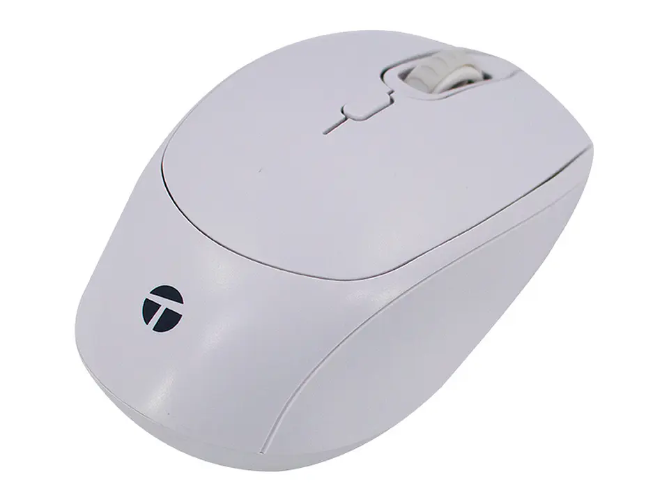 TEROS TE-1225S - Mouse óptico, 800-1200-1600 DPI, USB, 4 botones, color blanco 4