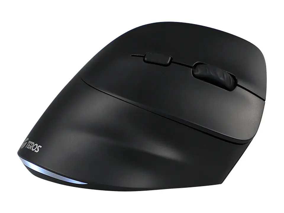 TEROS TE-5169N - Mouse Inalámbrico, 2.4G+Bluetooth, 2400 DPI, USB, Color Negro 3