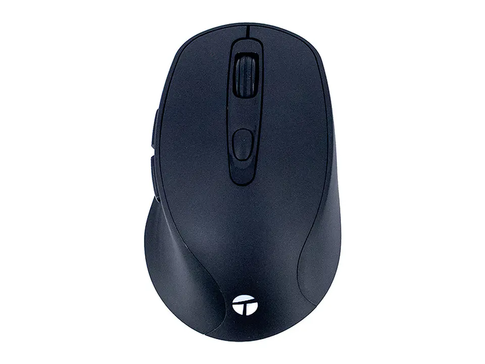 TEROS TE-1228S - Mouse Inalámbrico, 6 Botones, 2.4GHz, USB, Color Negro 1