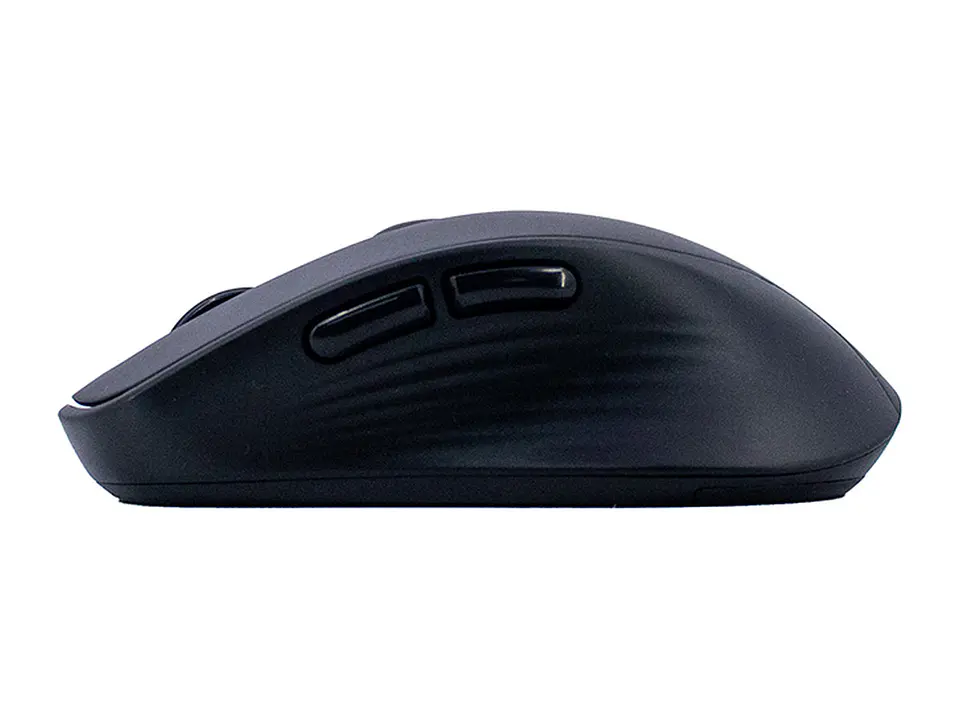TEROS TE-1228S - Mouse Inalámbrico, 6 Botones, 2.4GHz, USB, Color Negro 2
