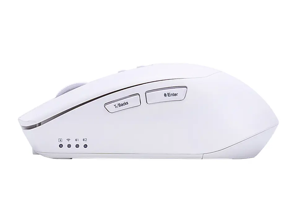 TEROS TE-1250AI - Mouse Inalámbrico, 2.4GHz, 8 botones, IA, DPI 3200, USB, BT 5
