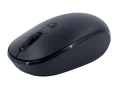 TEROS TE-1237S - Mouse Inalámbrico, BT 5.0, 2.4GHz, USB, Color Negro