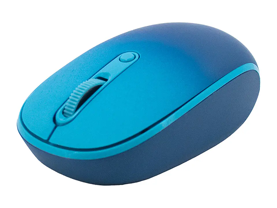 TEROS TE-1240S - Mouse Inalámbrico, 2.4GHz, 4 Botones, USB, Color Azul 2