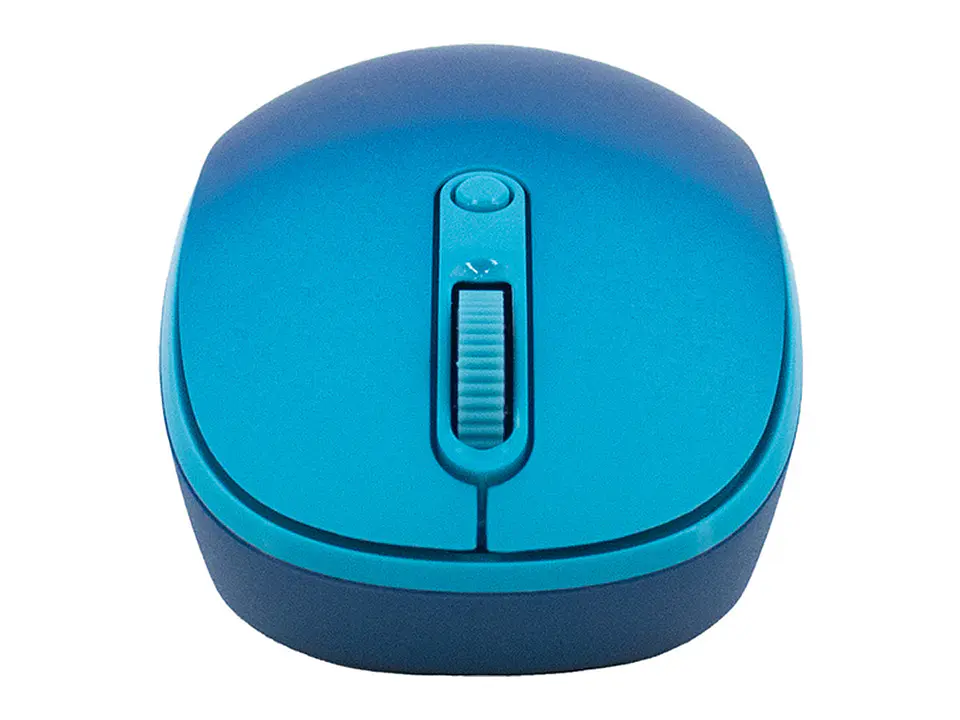 TEROS TE-1240S - Mouse Inalámbrico, 2.4GHz, 4 Botones, USB, Color Azul 3