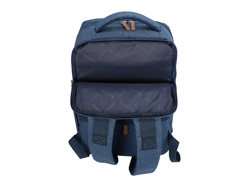 TEROS TE9048NV - Backpack City III Navy, para Notebooks de hasta 15.6