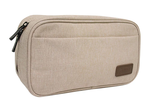 TEROS TE-ACS9015 - Cartuchera / Estuche / Organizador / Portacables, beige