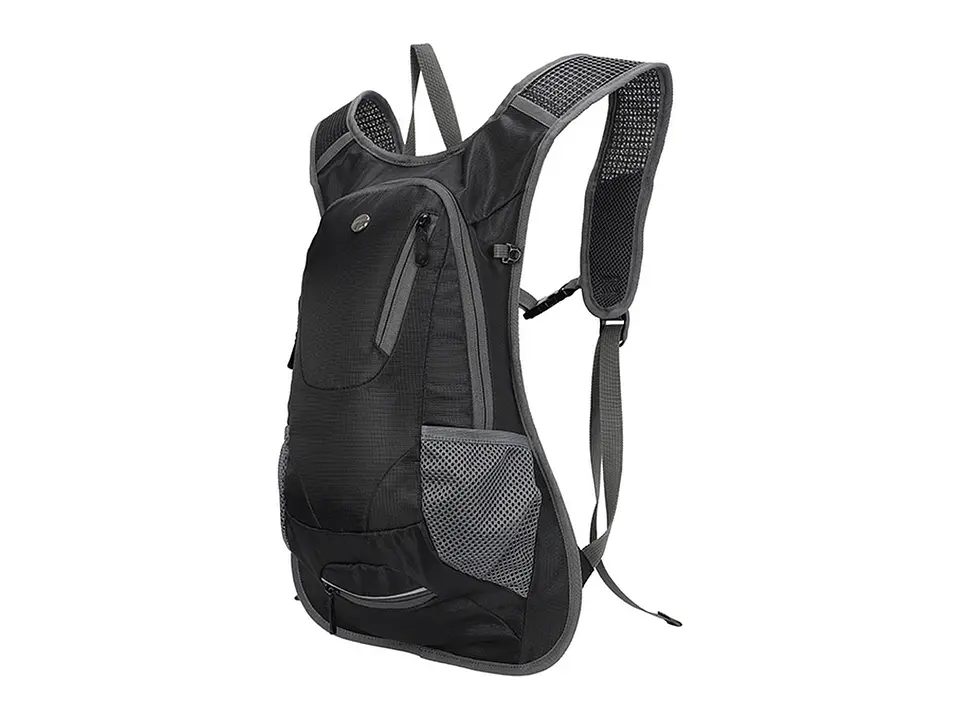 TEROS TE-9034BK - Mochila de Hidratación, incluye bolsa de agua de 2L, Poliéster 3
