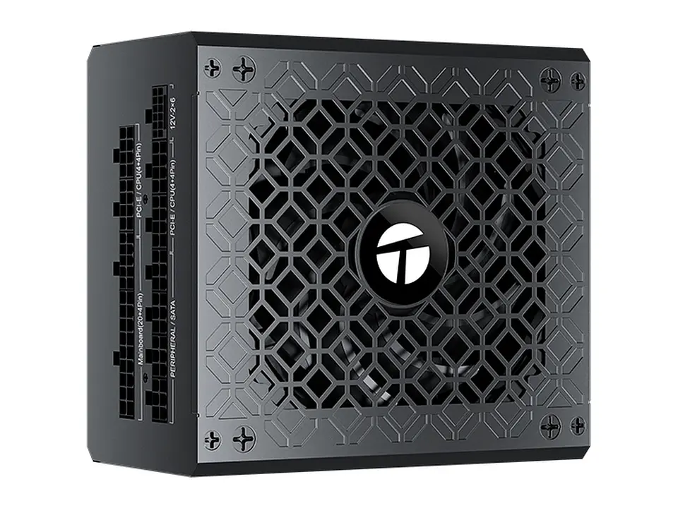 TEROS TE-1328G - Fuente de Alimentación Gamer, Formato ATX, 1000W 80 Plus Gold 155-240V 2