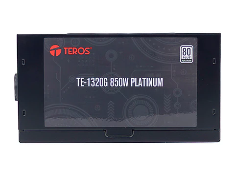 TEROS TE-1320S - Fuente de alimentación, Formato ATX, 850W 80 Plus Platinum, 110-240V