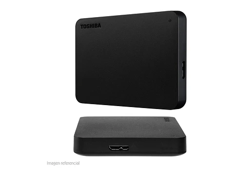 Toshiba HDTB520XK3AA - Disco duro externo Canvio Basic, 2TB, USB 3.0, 2.5", Negro