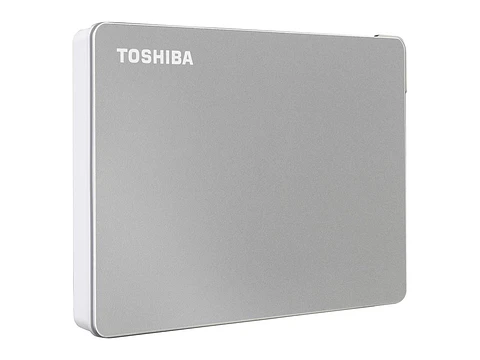 Toshiba HDTX120XSCAA - Disco Duro Externo Portátil Canvio Flex, 2 TB, USB 3.0 / 2.0, Color: Plata