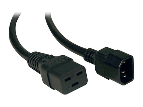 Tripp Lite P047-010 - Cable de extensión de alimentación, 15A, 14AWG, C19 a C14, 3.05 mts