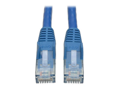 Tripp Lite N201-025-BL - Cable Patch Moldeado, Cat6 Gigabit RJ45, Snagless, Azul, 7.5 mts