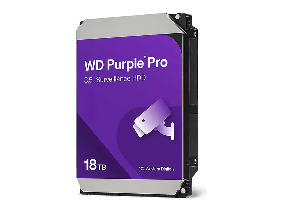 Western Digital WD181PURP - Disco duro WD Purple Pro 18TB, SATA, 7200 rpm, 3.5