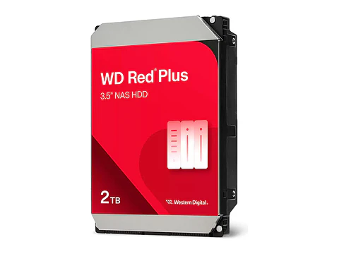 Western Digital WD20EFPX - Disco duro Red Plus, 2TB, SATA, 5400rpm, 3.5", Cache 64MB