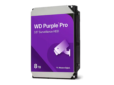 Western Digital WD8002PURP - Disco duro Purple Pro, 8 TB, SATA, 256MB Cache, 7200RPM, 3.5"