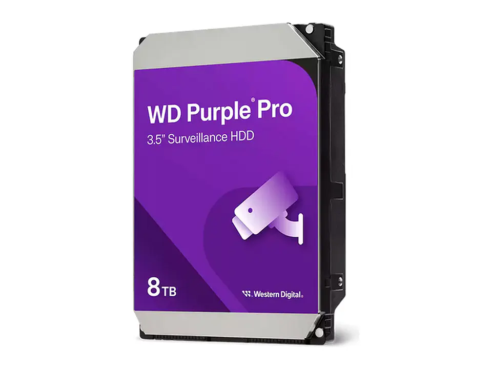 Western Digital WD8002PURP - Disco duro Purple Pro, 8 TB, SATA, 256MB Cache, 7200RPM, 3.5