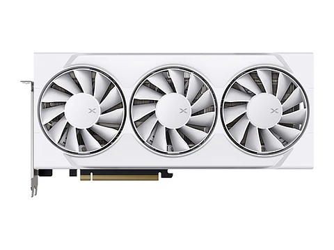 XFX RX-96TS316W7 - Tarjeta de video Swift AMD Radeon RX 9060 XT OC White Triple Fan Gaming Edition 16GB