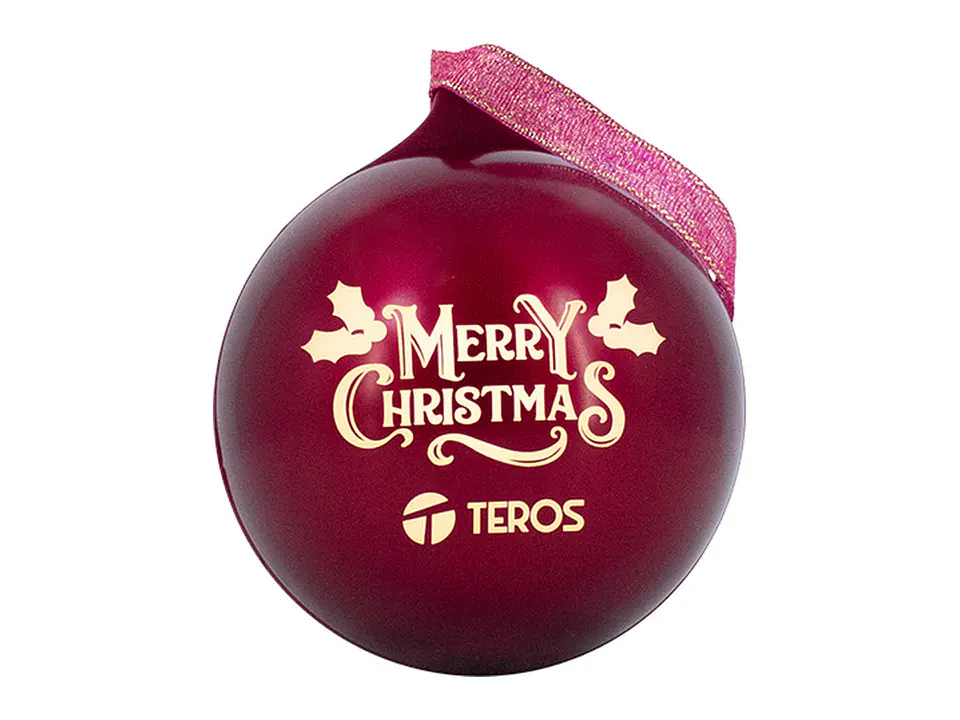 TEROS TE-6018R - Parlante inalámbrico navideño, BT 5.3, 5W, 1200mAh, USB 1