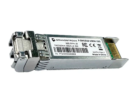 Grandstream F-SM1310-10KM-10G - Single-Mode Fiber Duplex LC Yes, SFP 10km 1310nm 10Gbps