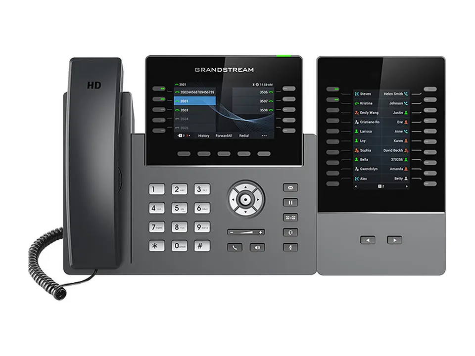 Grandstream GBX20 - Módulo DE Extensión LCD Retroiluminado Compatible con GXV3350, GRP2615 Y GRP2624 3