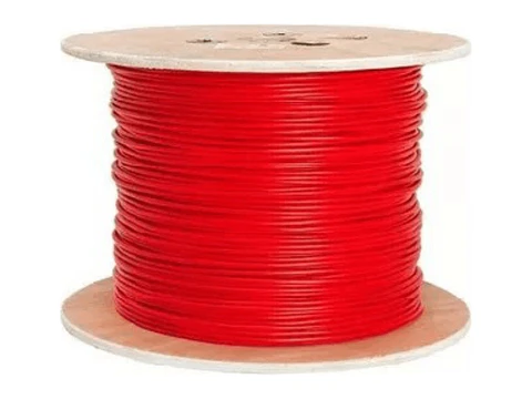 Genesis GE-44081004 - Cable FPLR Solido 2X14 Rojo - 1000 PIES