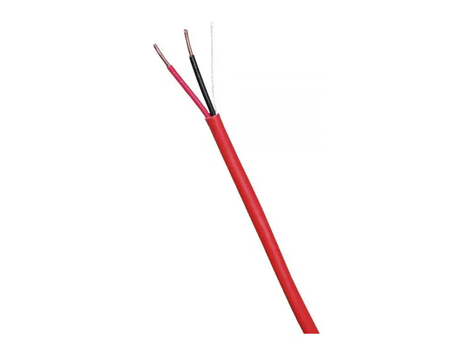 Genesis GE-44081004 - Cable FPLR Solido 2X14 Rojo - 1000 PIES 2