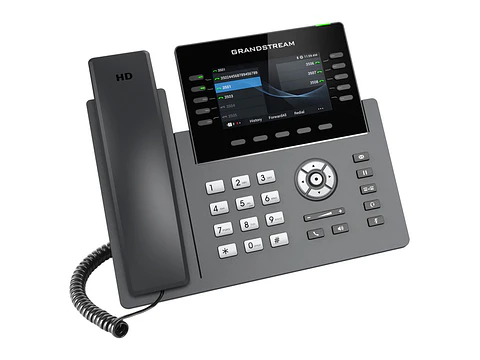 Grandstream GRP2615 - 10 Teclas DE LÍNEA con Hasta 5 Cuentas SIP WI-FI DE DOBLE BANDA 802.11 A/b/g/n/ac 40 Teclas BLF Digitales Integradas Bluetooth Integrado