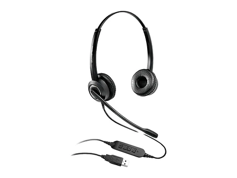 Grandstream GUV3000 - Audífono con Micrófono HD USB