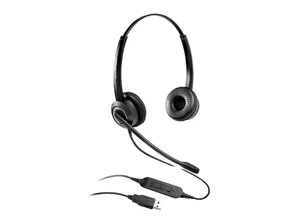 Grandstream GUV3000 - Audífono con Micrófono HD USB 1
