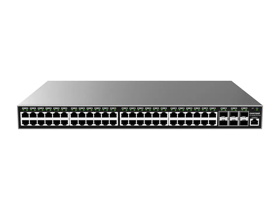 Grandstream GWN7806P - GWN GS Switch 48 Puertos PoE+ Gigabit Administrable 470W 2