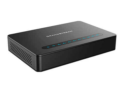 HT818 V2 - HT818 V2 es un poderoso gateway VoIP con 8 puertos FXS y un router NAT Gigabit integrado.
