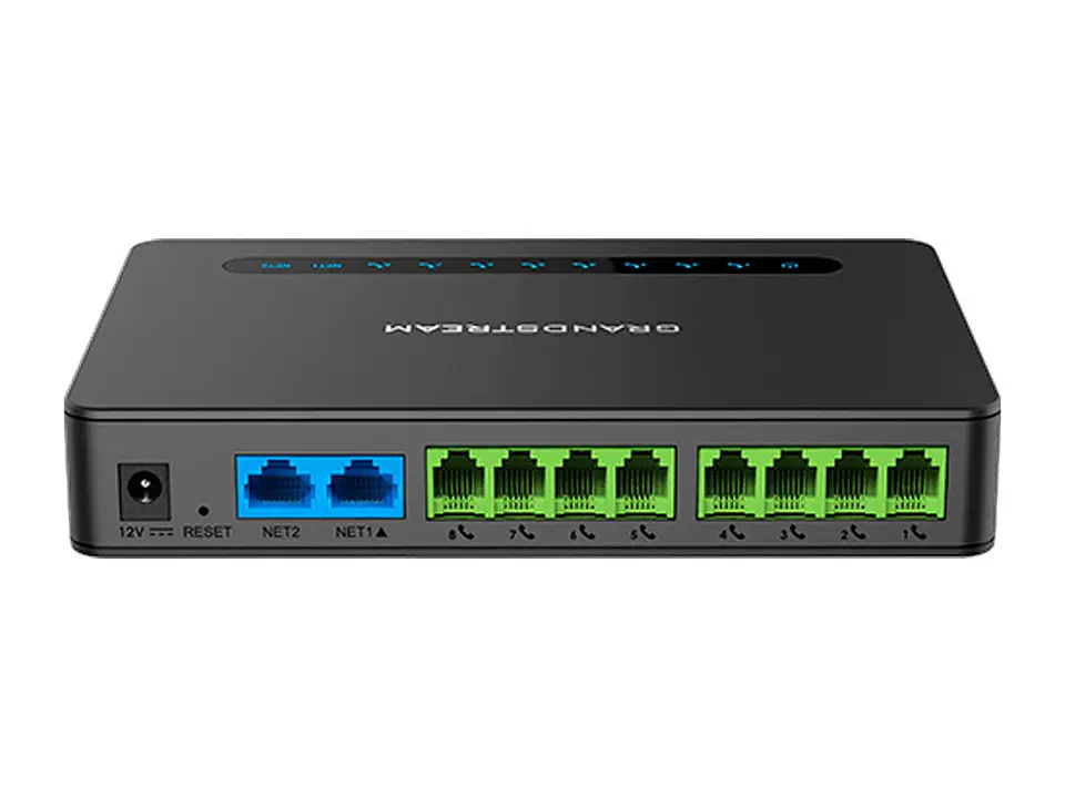 HT818 V2 - HT818 V2 es un poderoso gateway VoIP con 8 puertos FXS y un router NAT Gigabit integrado. 2