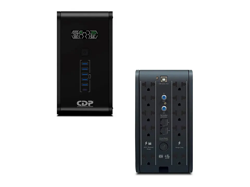 CDP R-SMART-1510I - UPS Interactivo 10 TOMAS 1500VA / 900W / 220V 2