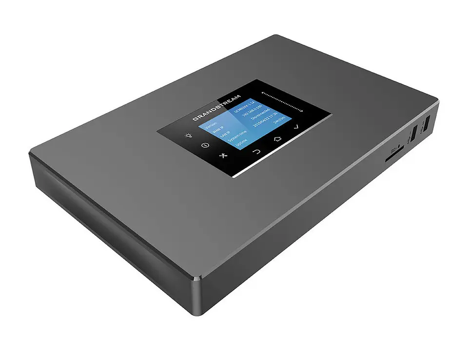 Grandstream UCM6304 - Soporta Hasta 2000 Registros, 300 Llamadas EN Simulataneo, 4 Puerto FXO, 4 Puertos FXS, Device Management System UCM Remote Connect 1