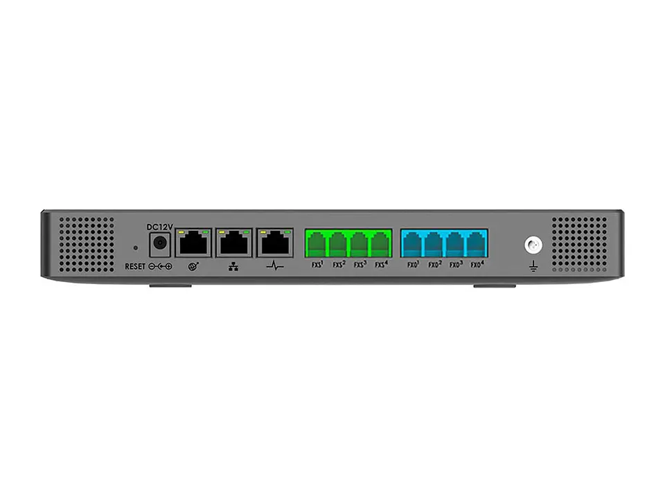 Grandstream UCM6304 - Soporta Hasta 2000 Registros, 300 Llamadas EN Simulataneo, 4 Puerto FXO, 4 Puertos FXS, Device Management System UCM Remote Connect 2