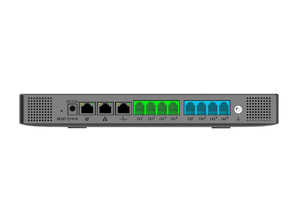 Grandstream UCM6304A - Soporta Hasta 1000 Registros, 150 Llamadas EN Simulataneo, 4 Puerto FXO, 4 Puertos FXS NO Soporta Sistema Video Conferencia, UCM Remote Connect SI ES Compatible con GDS3710 3