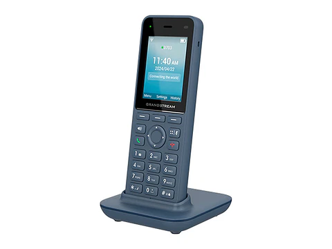 Grandstream WP826 - WiFi 6 de doble banda y Bluetooth 5.0 3 líneas, 3 cuentas SIP y conferencias de voz de 4 vías permite hasta 12 de horas de conversación