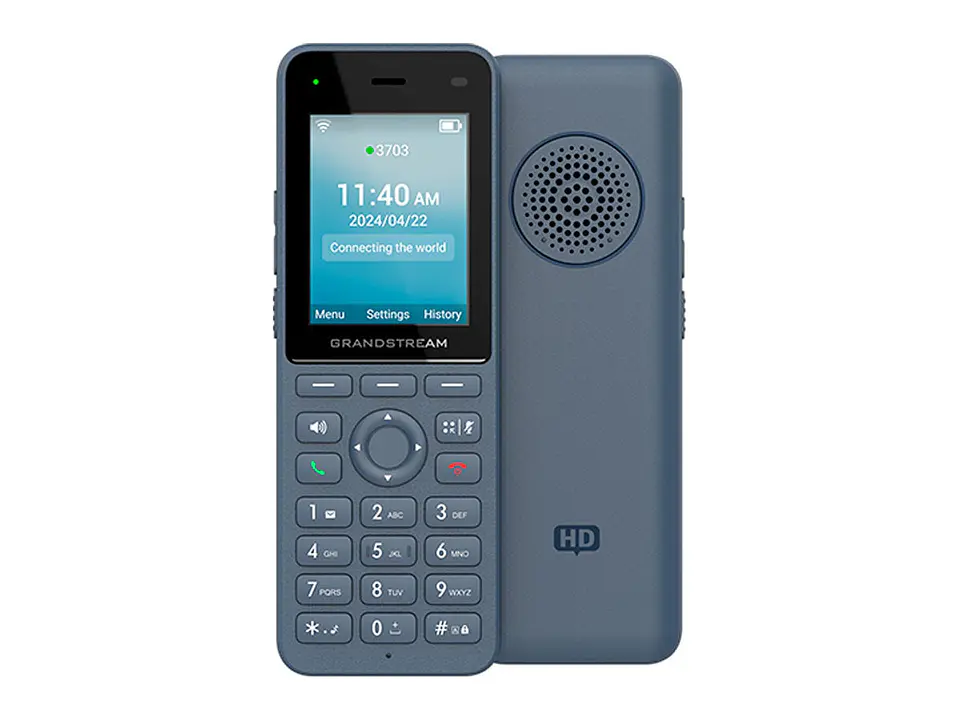 Grandstream WP826 - WiFi 6 de doble banda y Bluetooth 5.0 3 líneas, 3 cuentas SIP y conferencias de voz de 4 vías permite hasta 12 de horas de conversación 3