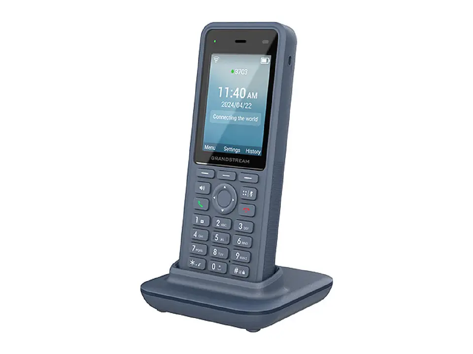 Grandstream WP836 - Wi-Fi 6 de doble banda soporte de roaming avanzado; 3 cuentas SIP, 3 líneas, conferencia de voz de 4 vías; Diseño de voz HD y micrófono dual 1
